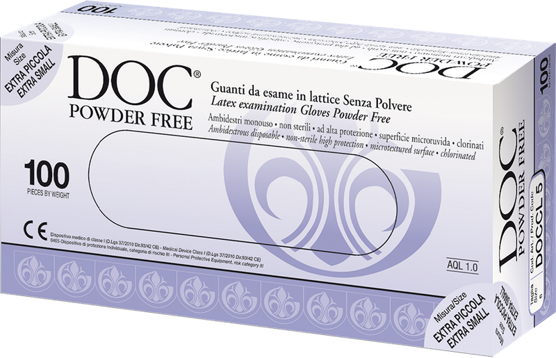 Guanti lattice senza Polvere DOCCL