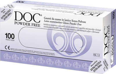 Guanti lattice senza Polvere DOCCL