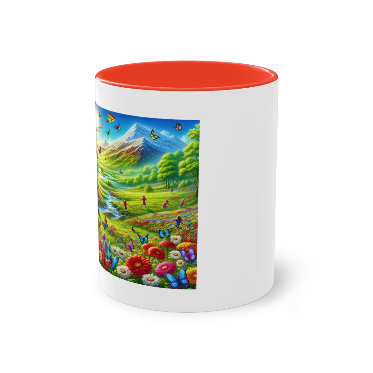 Two-Tone Coffee Mug, 11oz