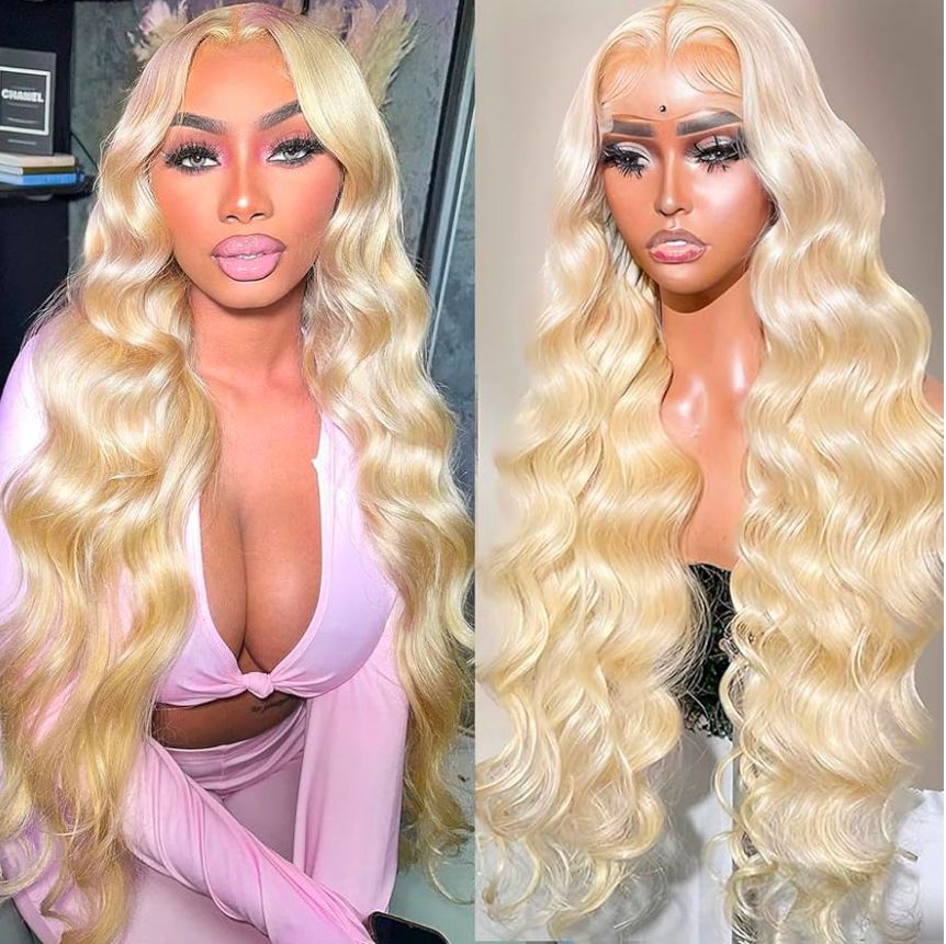 13x6 200% Density , pre plucked body wave   Human hair