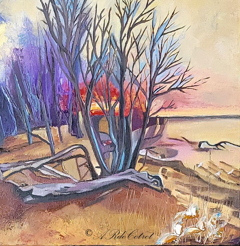 À l'ombre des bois silencieux