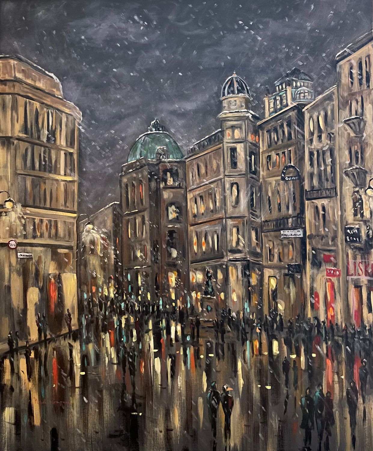 Festivités sous la neige