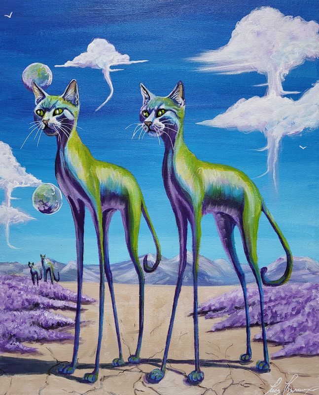 La légende des chats verts La légende des chats verts