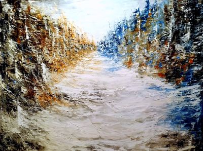Le sentier de neige