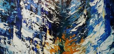 Bleu et blanc de l'hiver québécois Bleu et blanc de l'hiver québécois