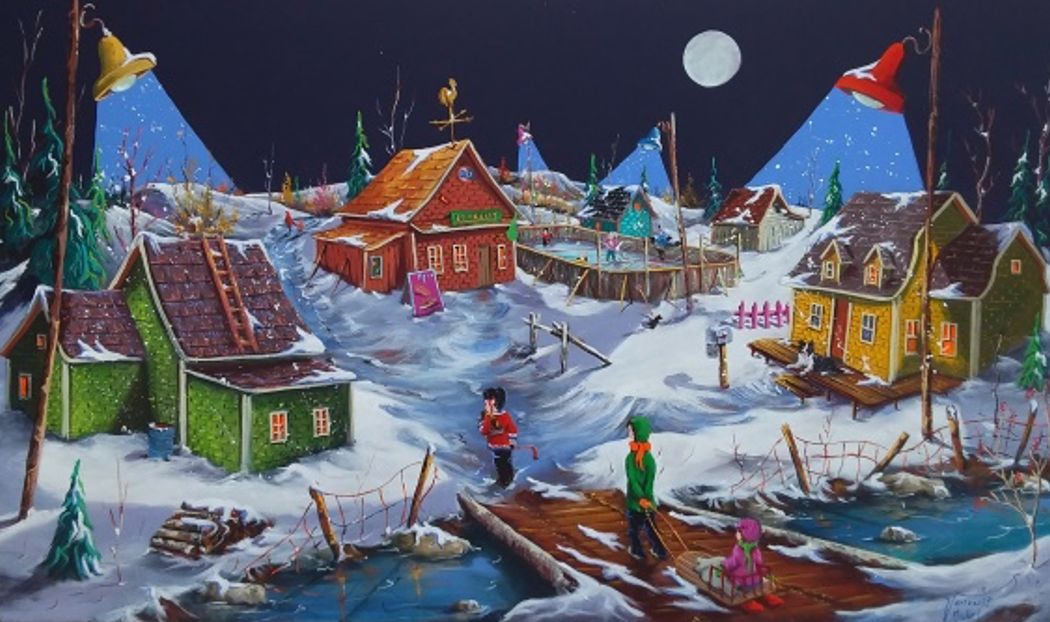 En route vers la patinoire