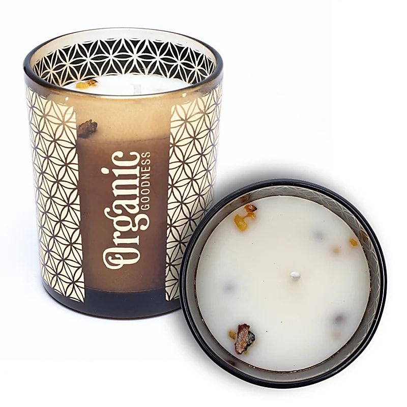 Organic Goodness geurkaars Frankincense &amp; Mirre