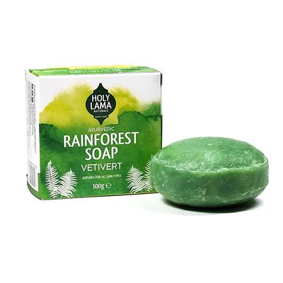 Holy Lama vetiver in palmblad
