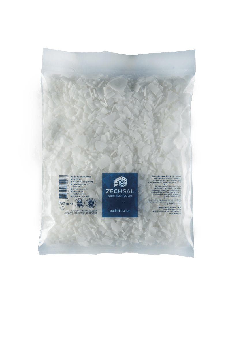 Magnesium voetenbad Navulzak 750 gr