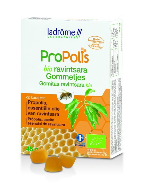 Propolis gommetjes met ravintsara - 45 gr