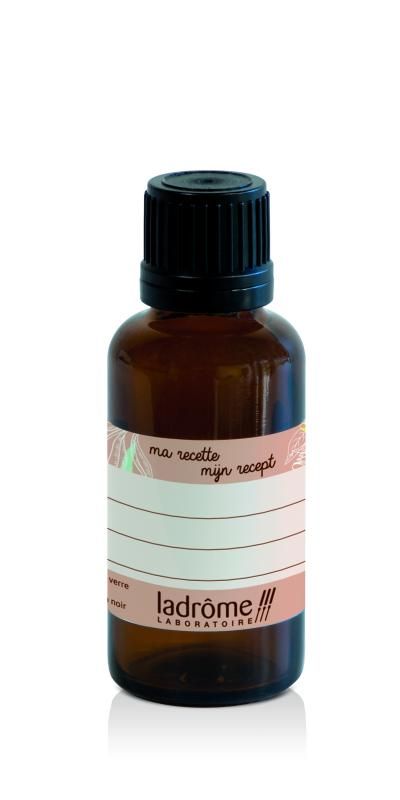 leeg bruin flesje in glas met schroefdop - 30 ml