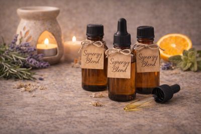 Mix van oliën of Synergieën