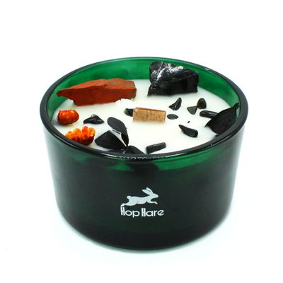 Kristallen Magische Bloemenkaars - De duivel