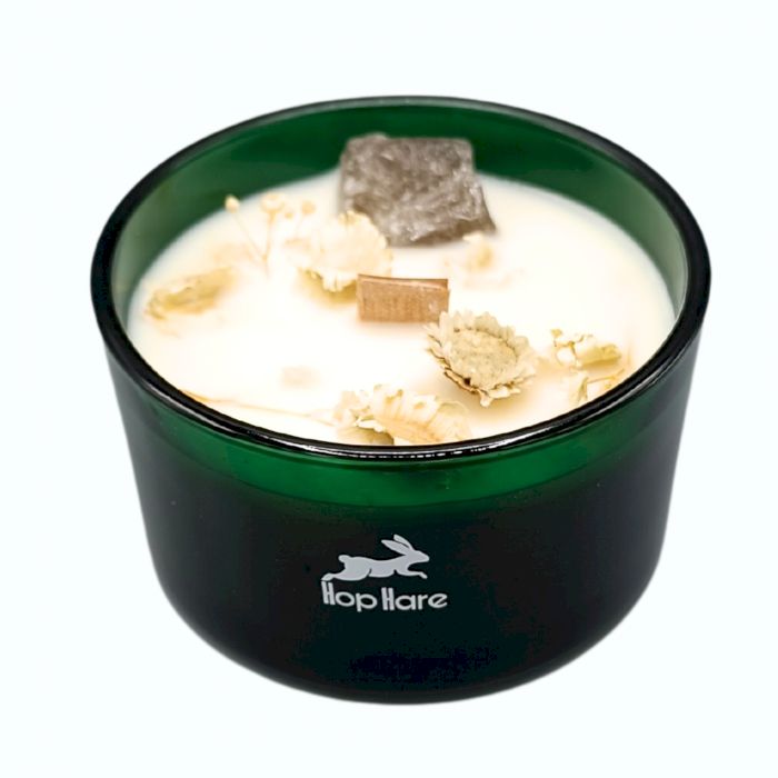 Kristallen Magische Bloemenkaars - De Leeuw