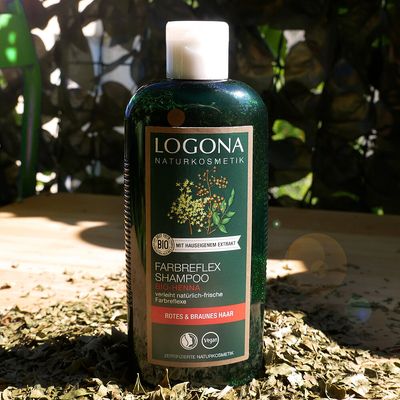 Shampoo voor rood en bruin haar met biologisch henna-extract