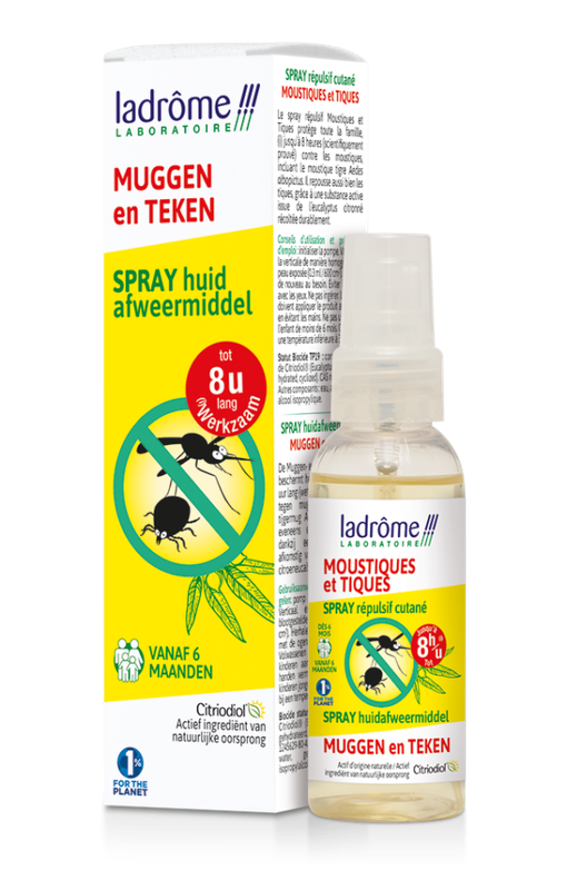 Spray huidafweermiddel muggen en teken