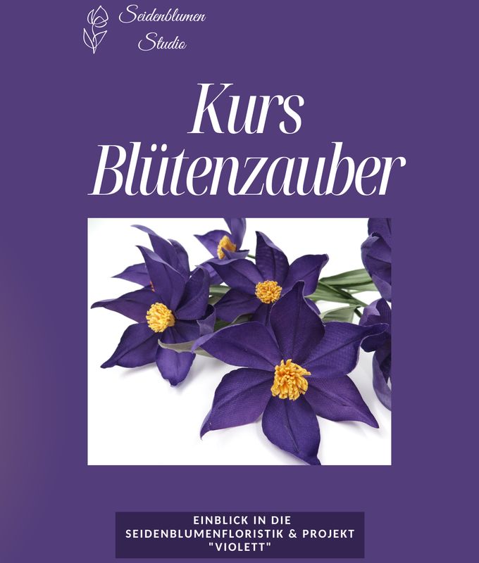 Kurs „Blütenzauber“ (Video + PDF)