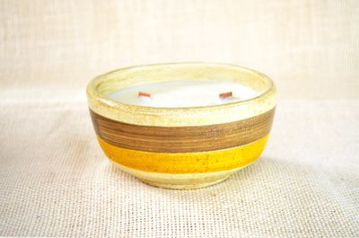 Hand-Painted Terracotta Soy-Coconut Candle, 10 oz., available in 3 Fragrances/Colors.