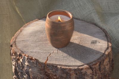 Hand-Painted Terracotta Soy-Coconut Candle, 8 oz, available in 3 Fragrances/Colors