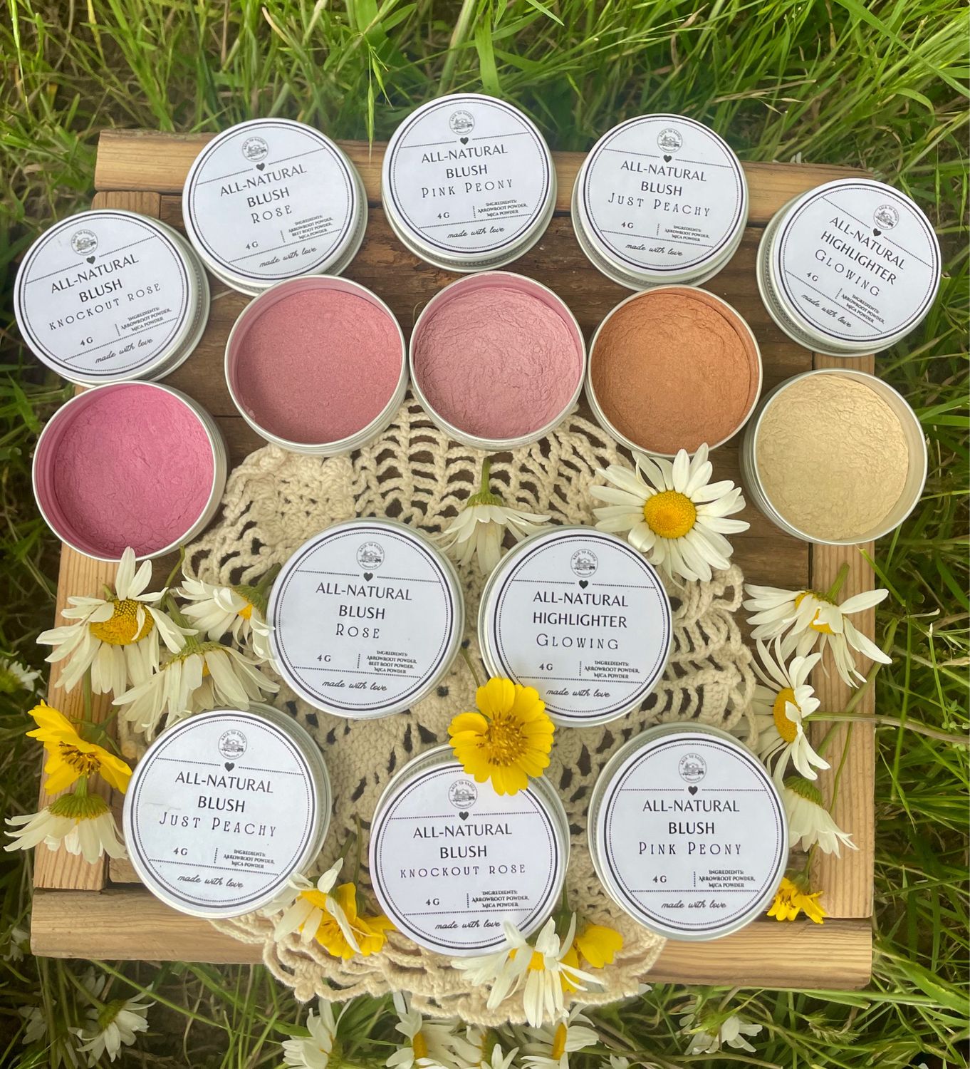 All-Natural Blush/Highlighter