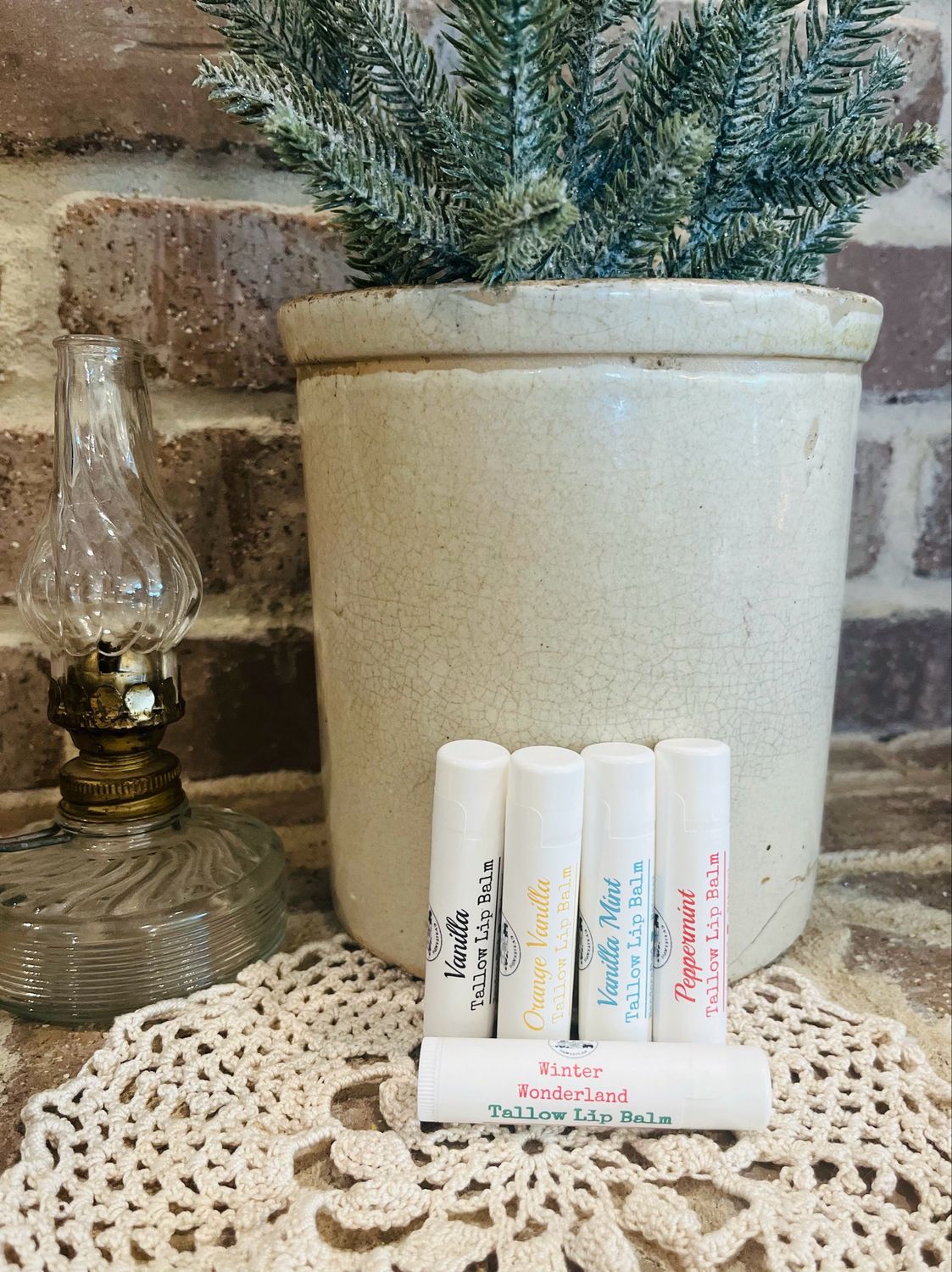 Tallow Lip Balm- Winter Wonderland