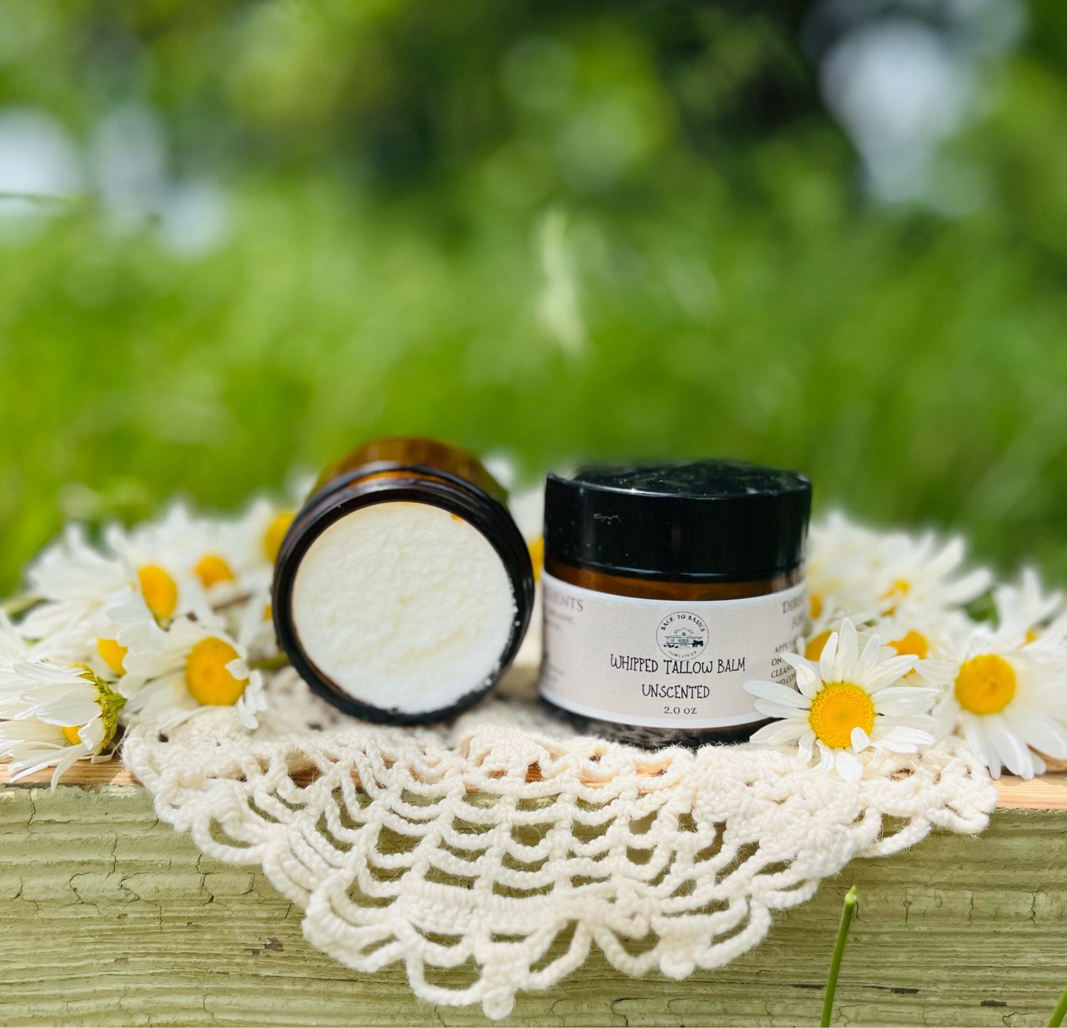 4oz Whipped Tallow Balm- Unscented