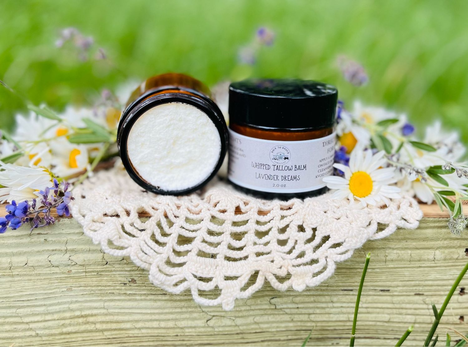 4oz Whipped Tallow Balm- Lavender Dreams