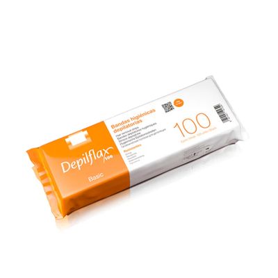 Bandes Depilflax - 100 unités