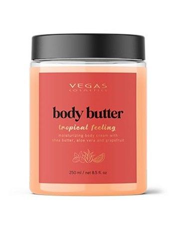 Body - Butter ist eine  Körpercreme mit Sheabutter   "Tropical Touch"   250ml