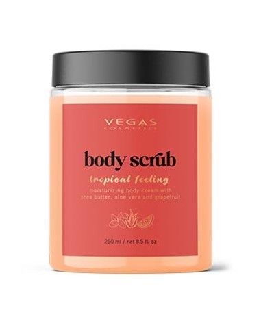 Body Scrub ist ein Körperpeeling mit Sheabutter    "Tropical Touch"