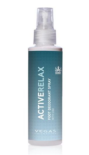 Active Relax - Fußspray mit CBD    "Foot Deodorant Spray"   150ml