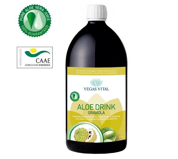 Aloe Vera Drink   "Graviola" 1 Liter