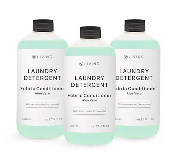 Weichspül-Konzentrat mit Microkapseln   "Fabric Conditioner Aloe Vera"   3x750ml