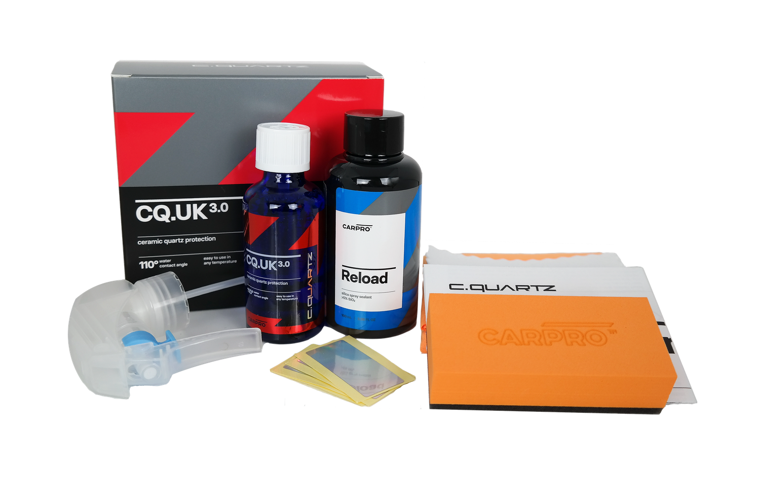 CARPRO - CQUARTS UK 3.0 KIT 30ML + RELOAD