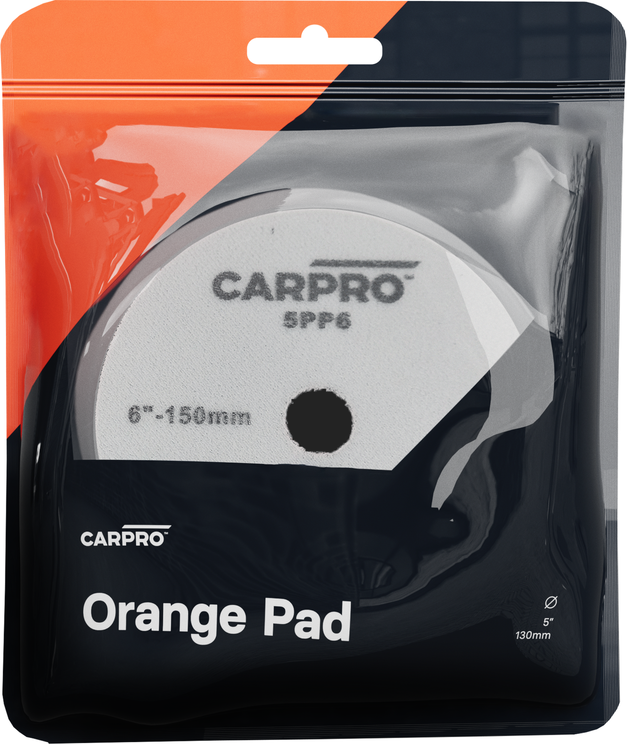 CARPRO - ORANGE POLISHING PAD 130MM