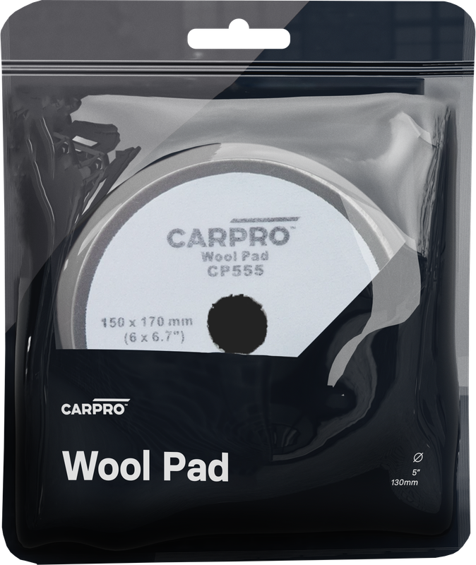 CARPRO - CUT&amp;SHINE WOOL PAD 130MM