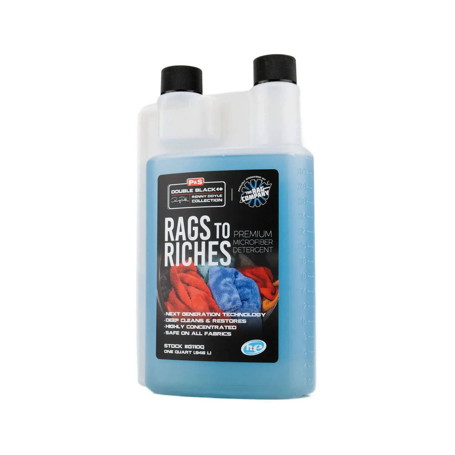 Rags To Riches Microfiber Detergent &amp; cleaner 1L