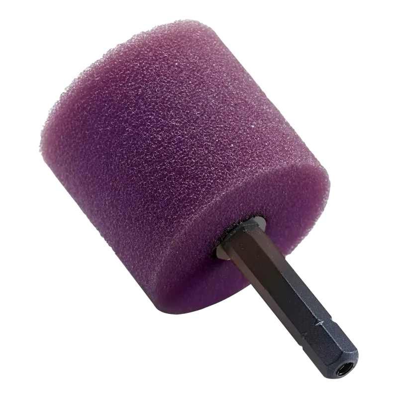 FLEX: Mini polijst cilinder paars/medium