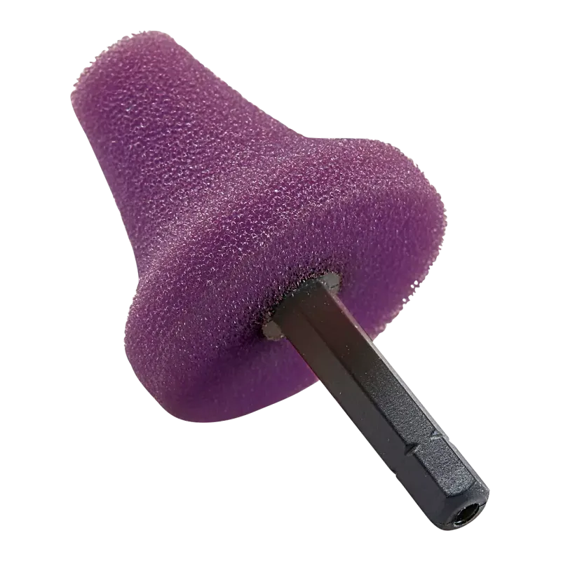 FLEX: Mini polijst kegel paars/medium