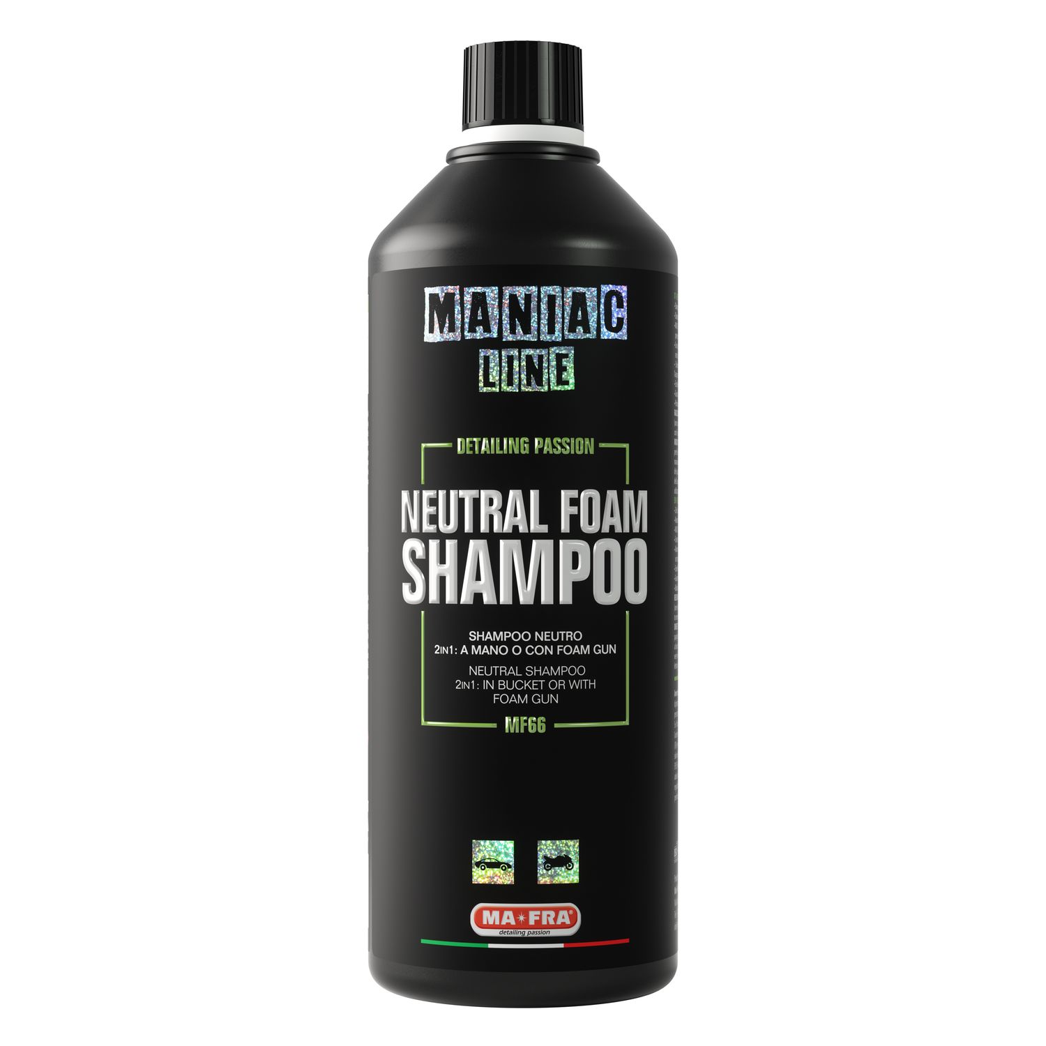 Maniac, Neutral Foam Shampoo 1L