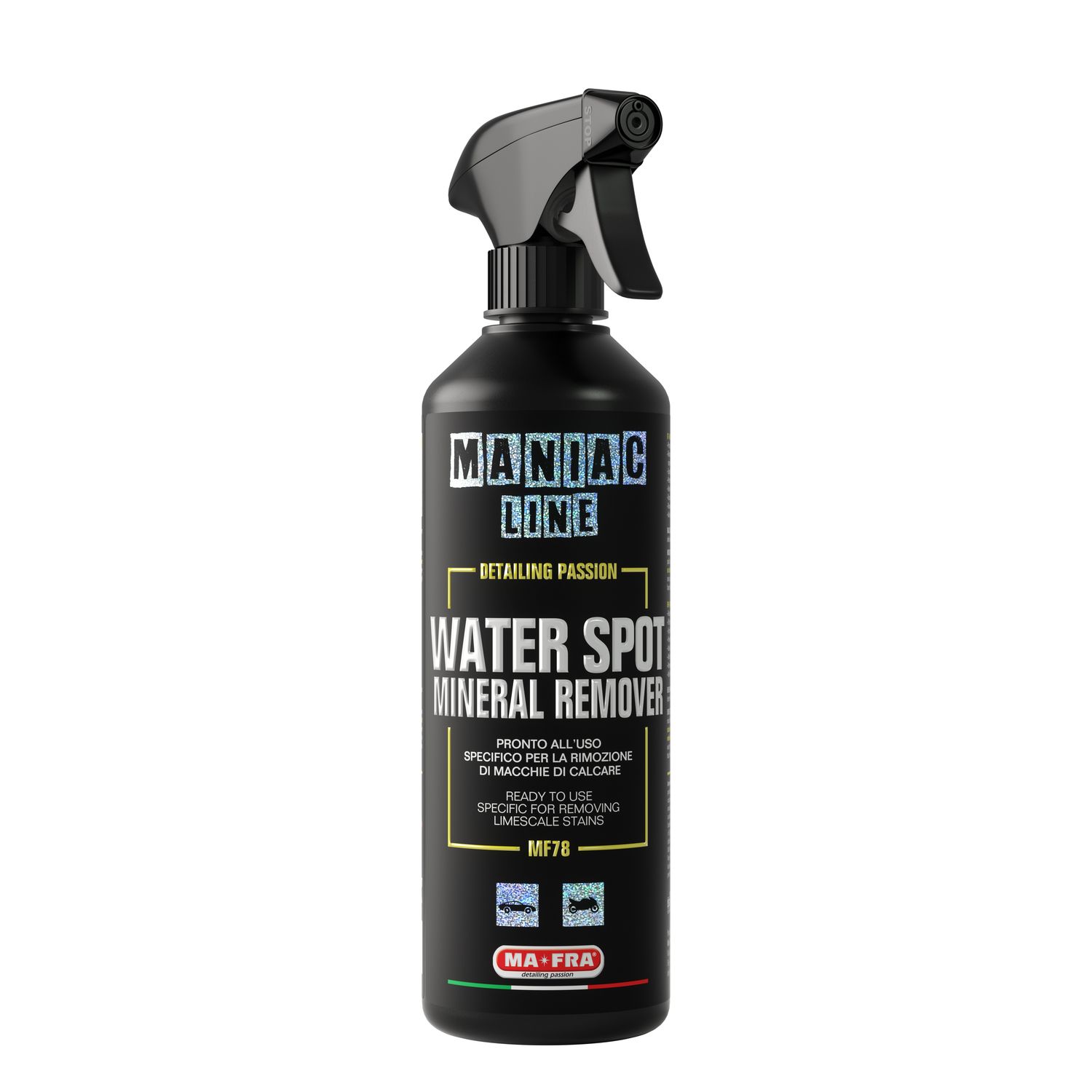 Maniac, Waterspot &amp; Mineral Remover 0,5L