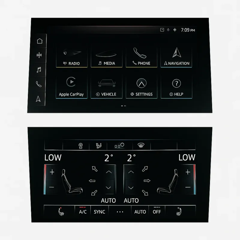 DISPRO Screenprotector Audi Q7 / SQ7 – Matte Anti-Fingerprint