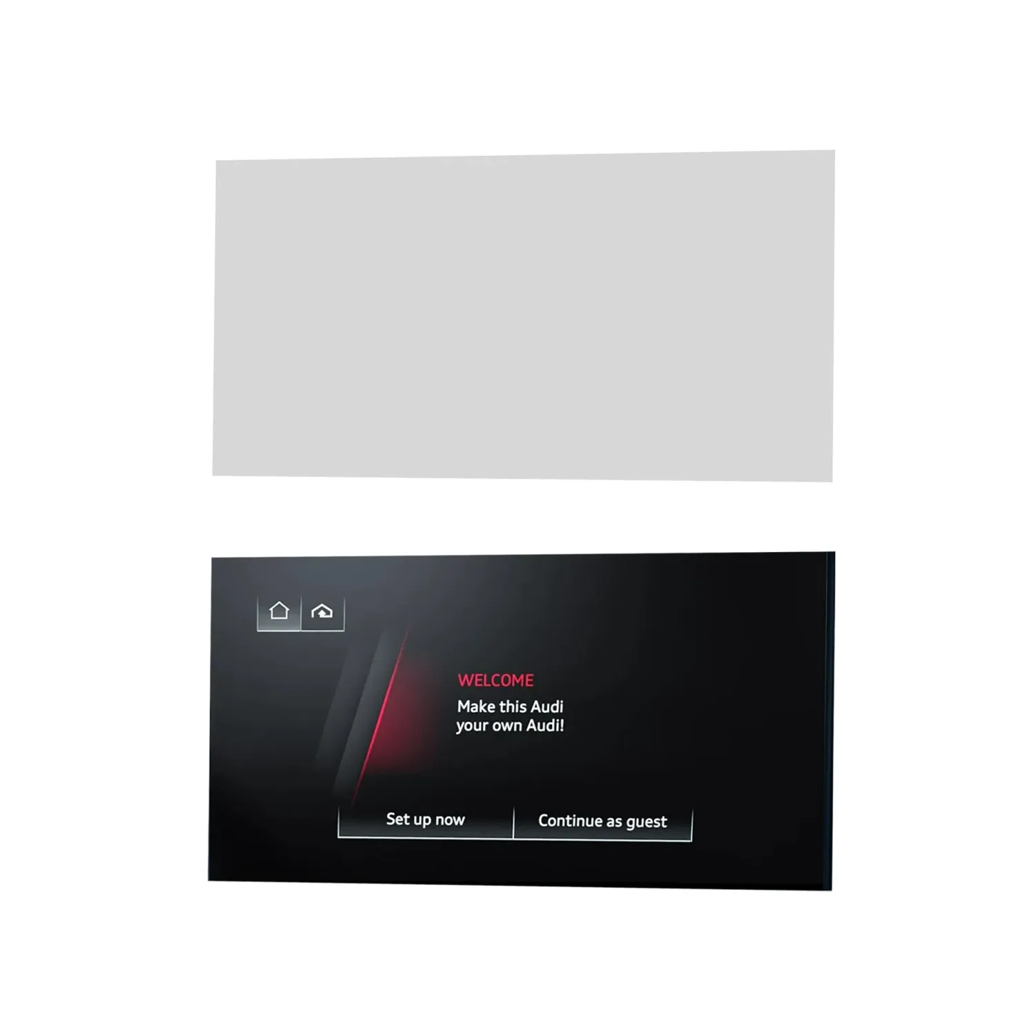 DISPRO Screenprotector Audi A4 / S4 / RS4 – Matte Anti‑Fingerprint