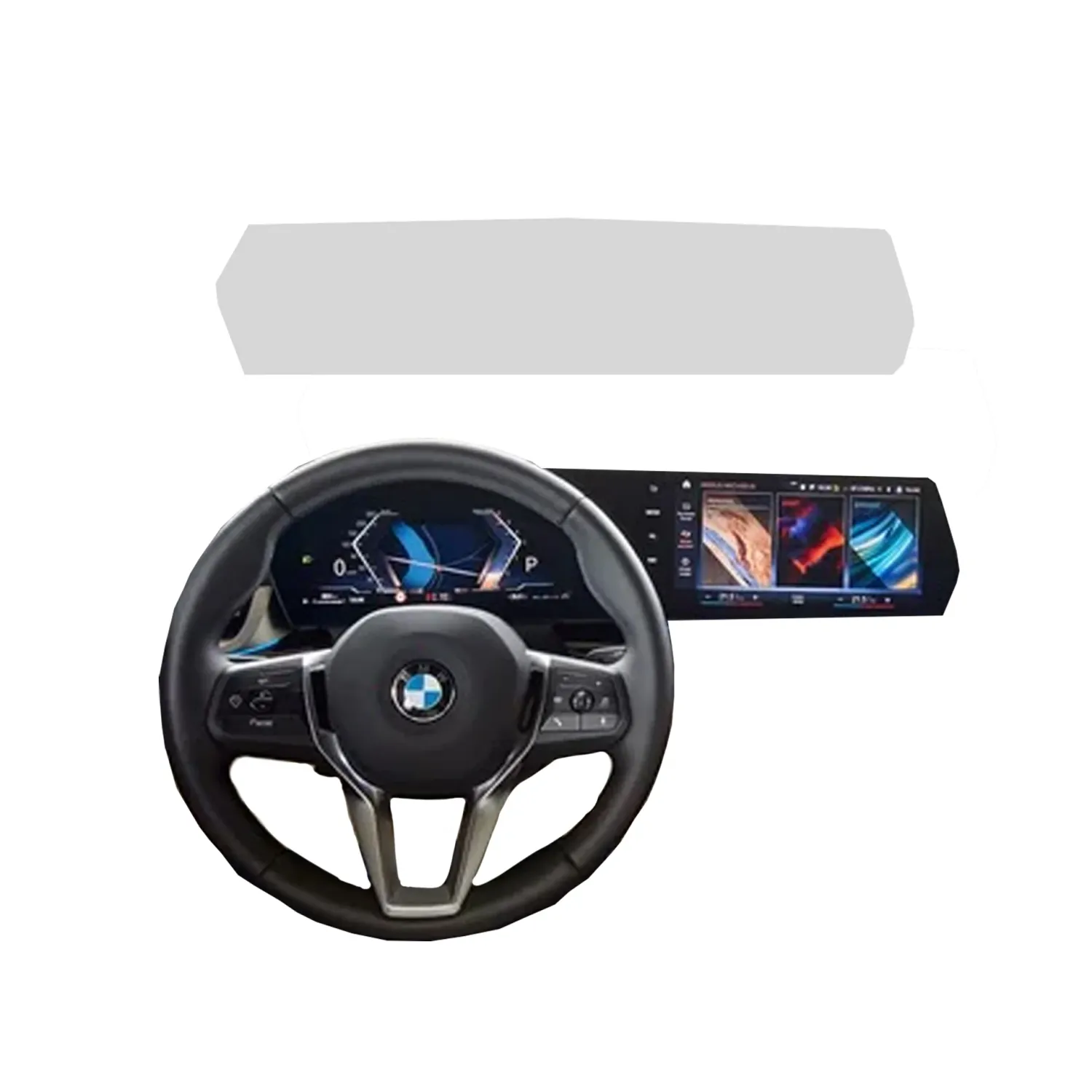 DISPRO Screenprotector BMW X1 / iX1 – Matte Anti‑Fingerprint