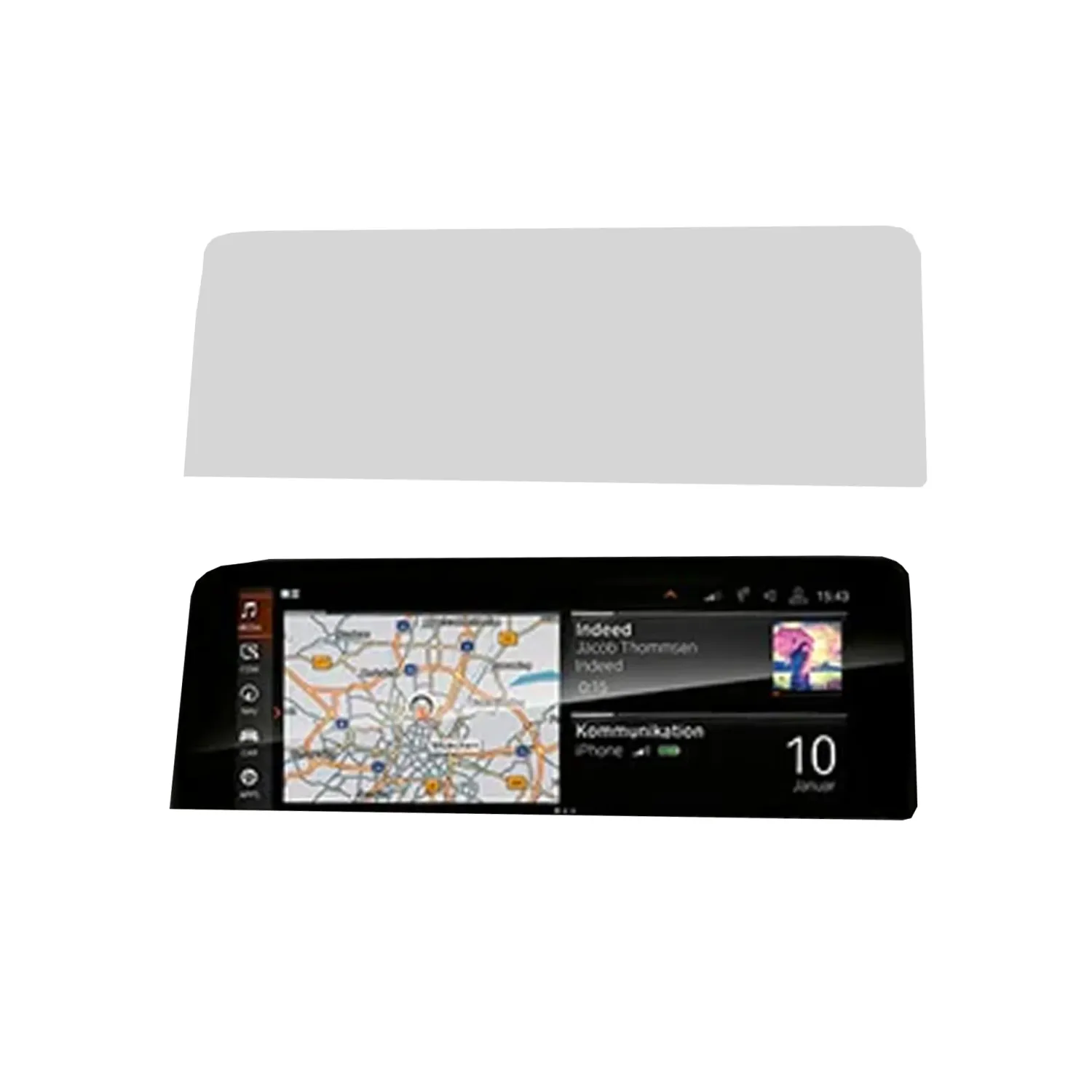 DISPRO Screenprotector BMW X3 / iX3 G01 – Matte Anti‑Fingerprint