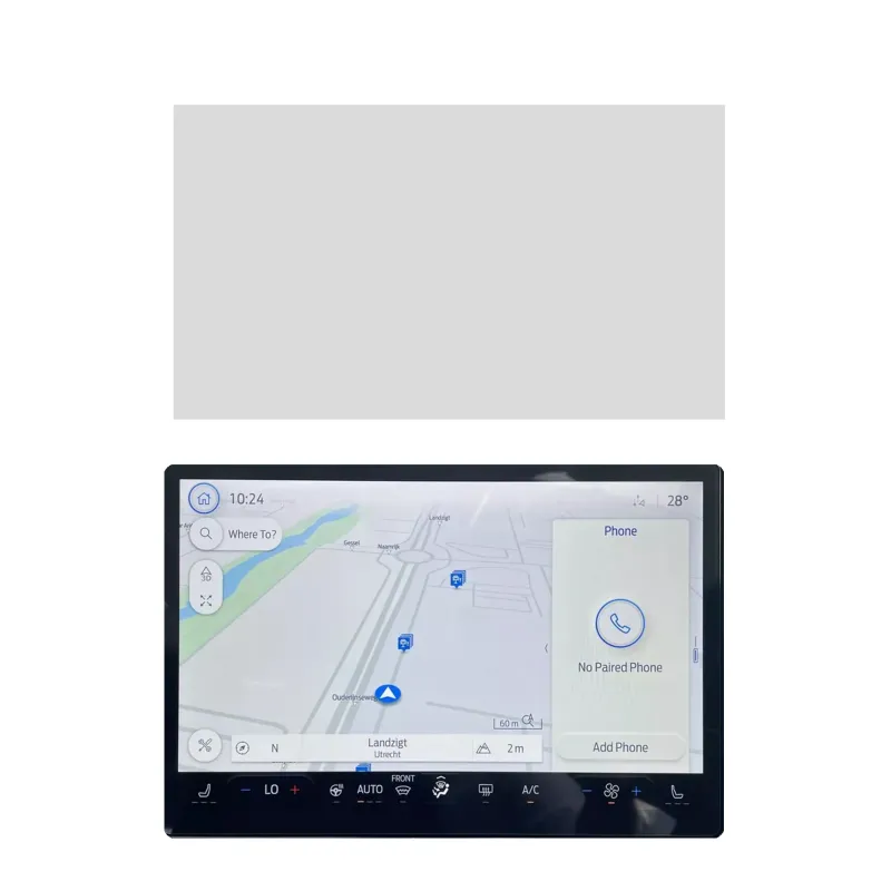 DISPRO Screenprotector Ford Puma SYNC 4 – Matte Anti-Fingerprint