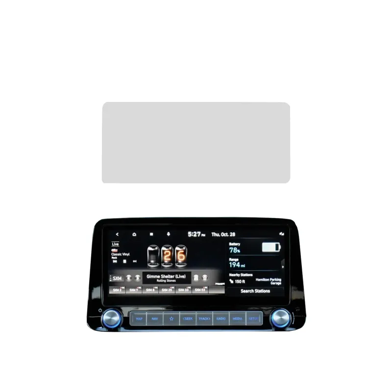 DISPRO Screenprotector Hyundai Kona 2020–2022 – Matte Anti-Fingerprintt