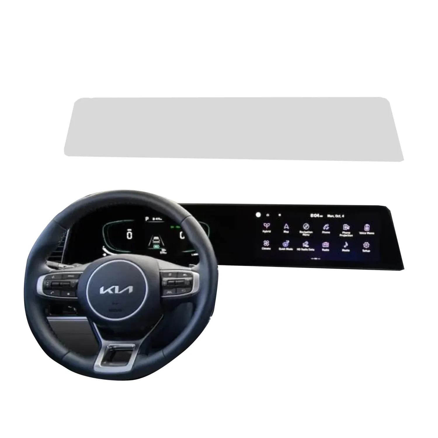 DISPRO Screenprotector Kia Sportage 2024 – Matte Anti-Fingerprint
