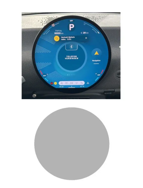 DISPRO Screenprotector Mini Cooper Aceman/Countryman 2024 – Matte Anti-Fingerprint