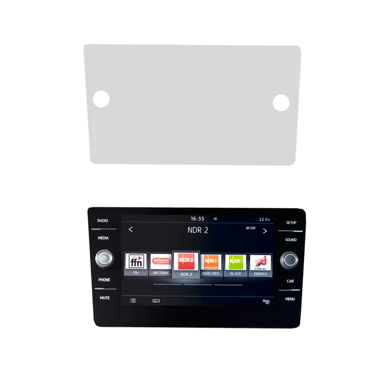 DISPRO Screenprotector Volkswagen T-Roc – Matte Anti-Fingerprint